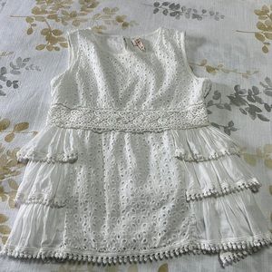 Anthropologie Raga crochet top Xs